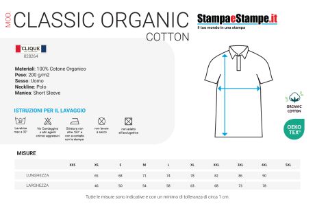 Polo Classic Organic Cotton - Donna