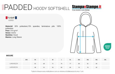 Giacca Softshell Padded Hoody  - Donna