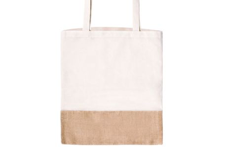 Shopper KARA in cotone 150 Gr. e juta - Shopper KARA in cotone e juta 150 gr.
