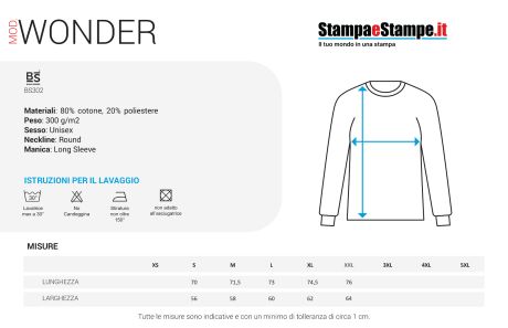 Felpa - Wonder - Unisex Adulto
