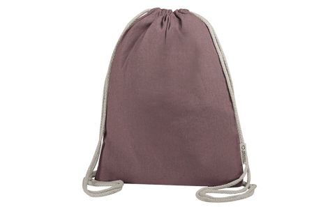 Sacca Zaino Melissa in Cotone Riciclato - Sacca Zaino Melissa