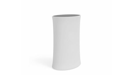 Bancone tessile ovale - b 60 x p 40 x h 96 cm