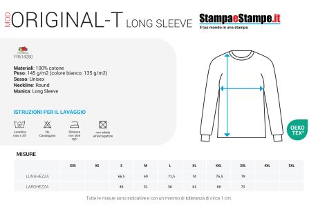 T-Shirt Original Long Sleeves - Unisex