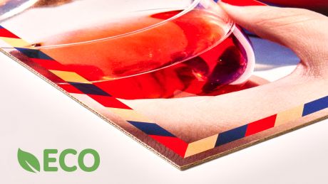 Espositore da Banco Display Cornice - Cartone Microonda 1.35 mm