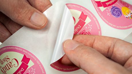 Etichette in Plastica - Polipropilene Argento