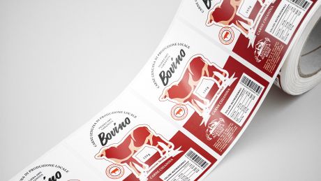 Etichette in Plastica - Polipropilene Argento