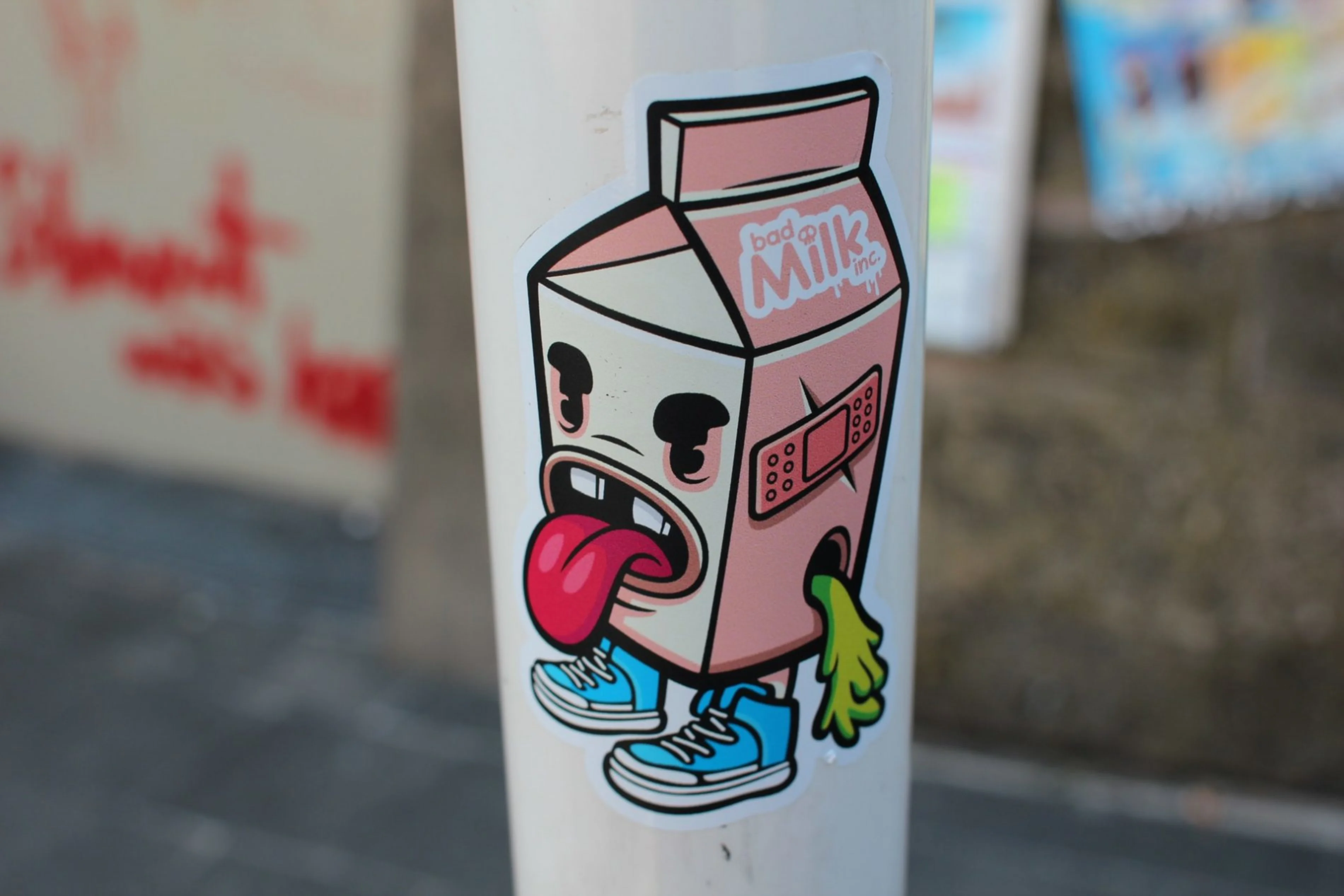 stickers street art
