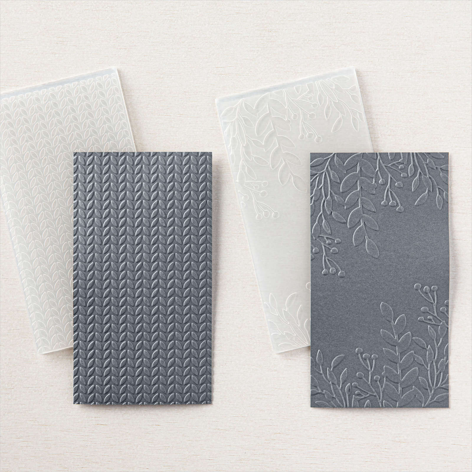 GREENERY EMBOSSING FOLDERS