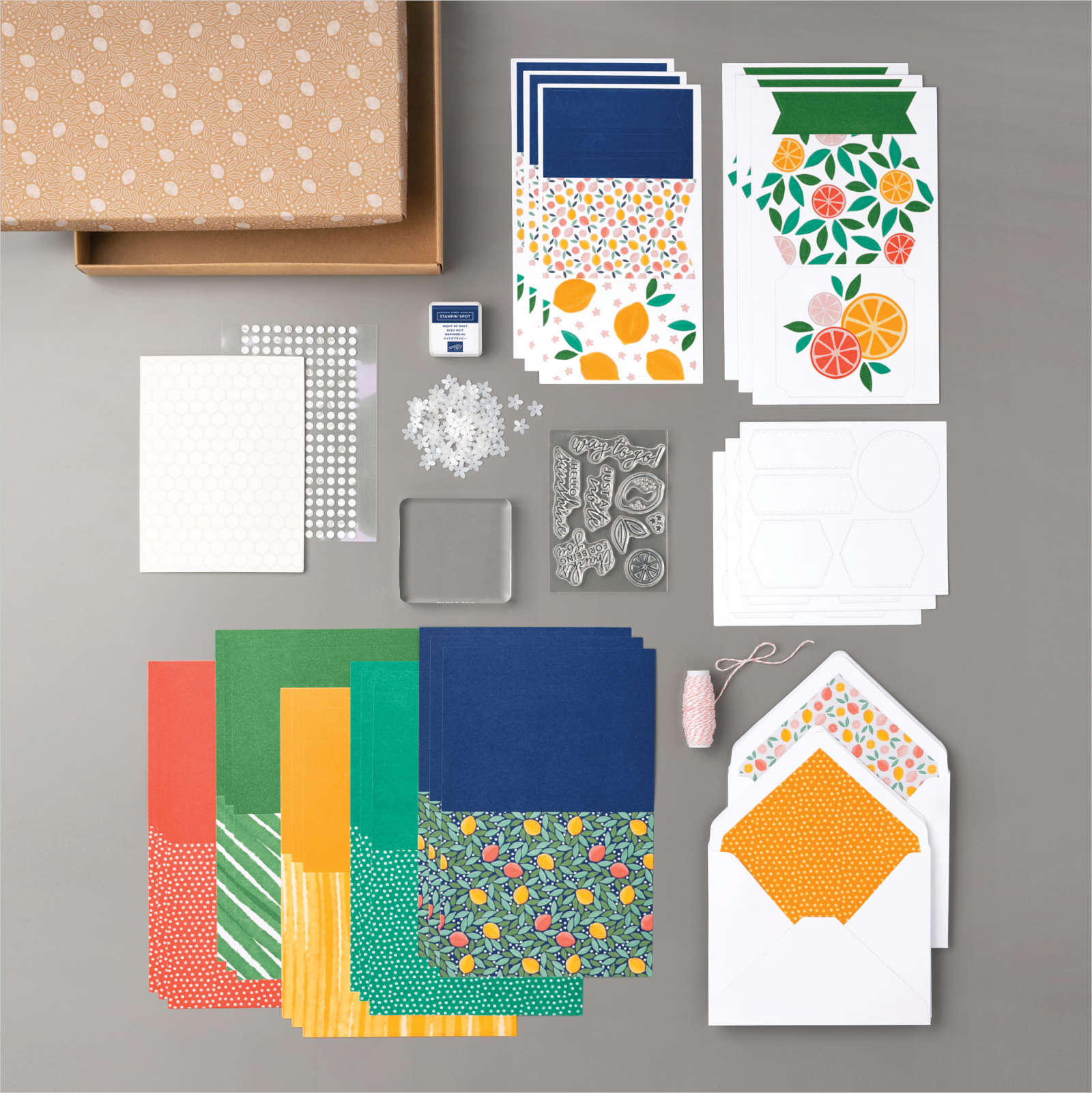 SIMPLY CITRUS CARD KIT (ENGLISH)