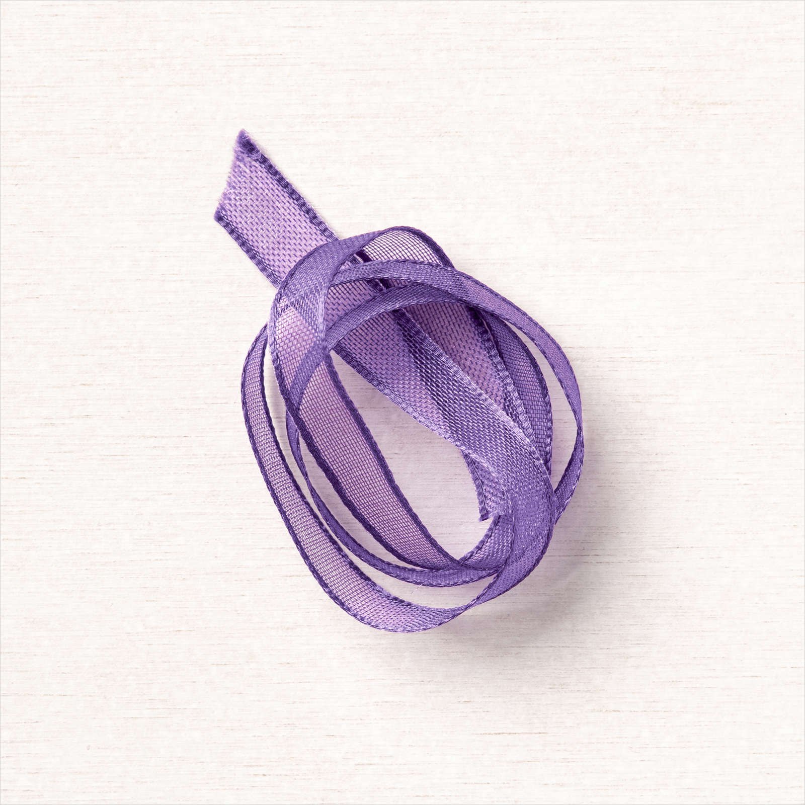 GORGEOUS GRAPE 3/8" (1 CM) SHEER RIBBON