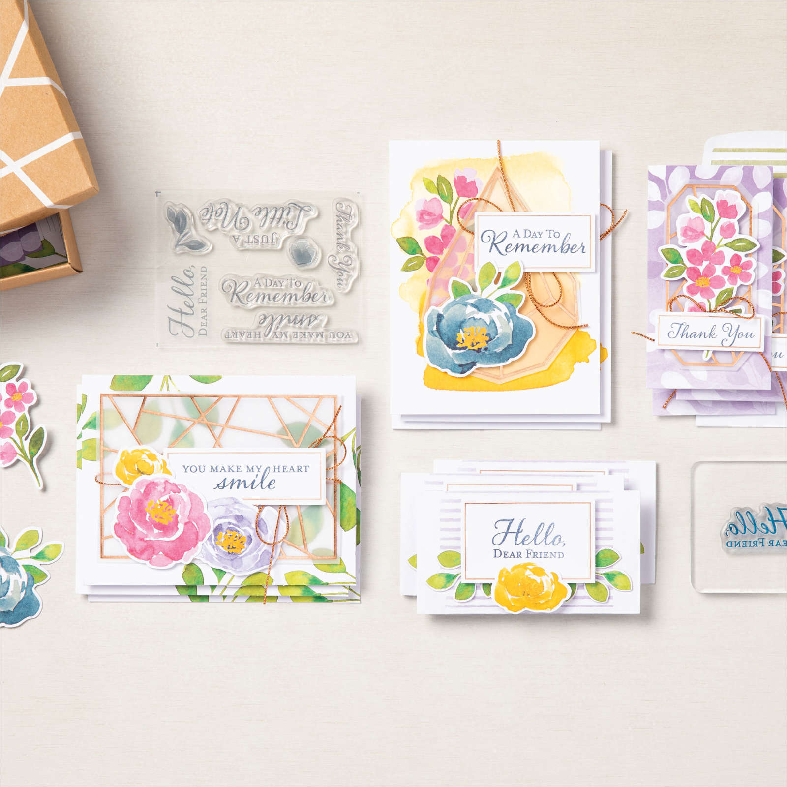 HELLO DEAR FRIEND CARD KIT (ENGLISH)