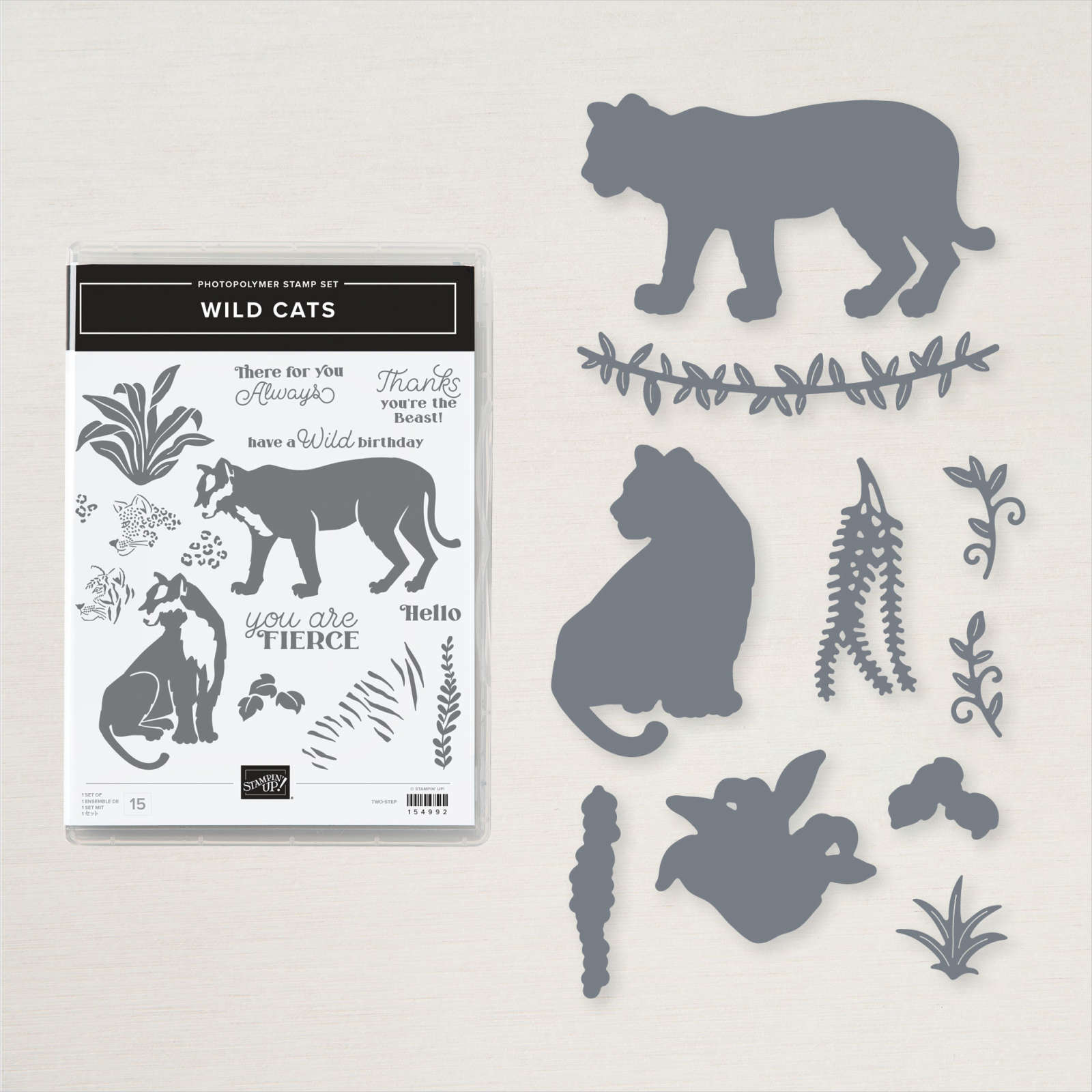 Wild Cats Bundle By Stampin? Up!