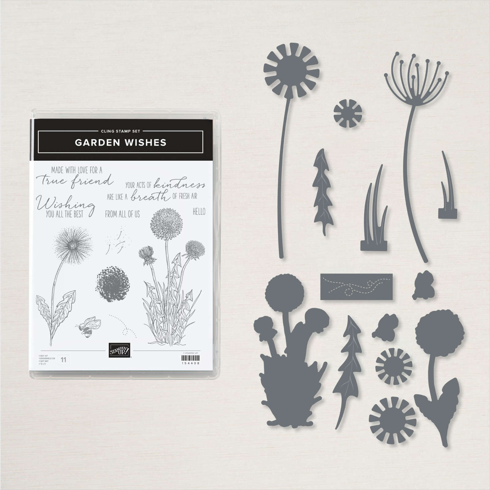 Garden Wishes Bundle By Stampin’ Up! For Paper Crafting