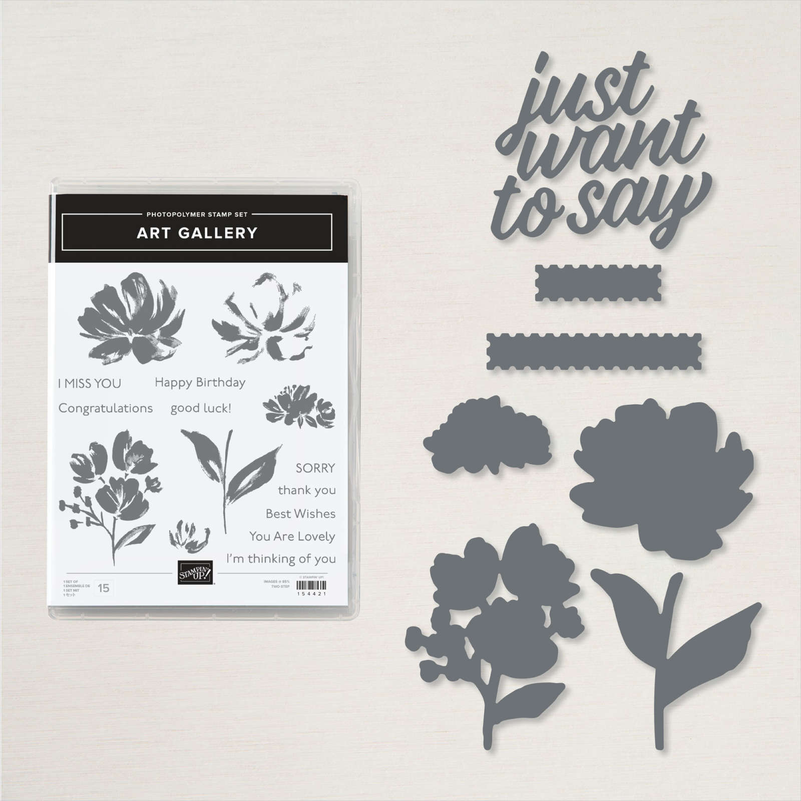 Art Gallery Bundle By Stampin’ Up! For Paper Crafting