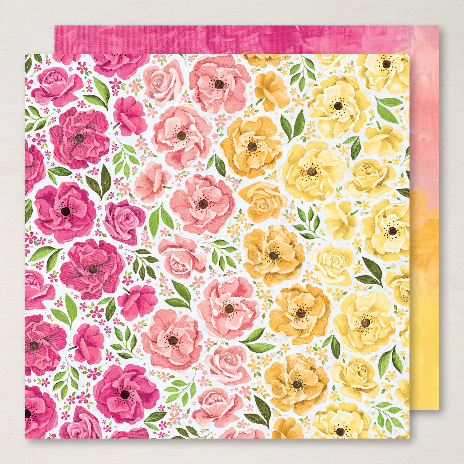 HUES OF HAPPINESS 12" X 12" (30.5 X 30.5 CM) DESIGNER SERIES PAPER