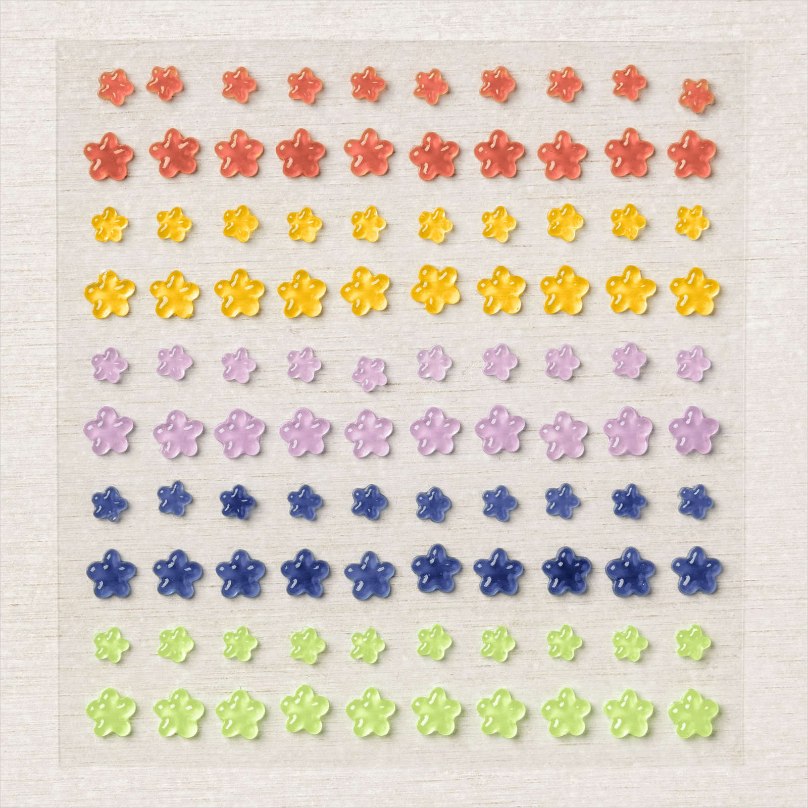 FUN FLOWERS RESIN SHAPES