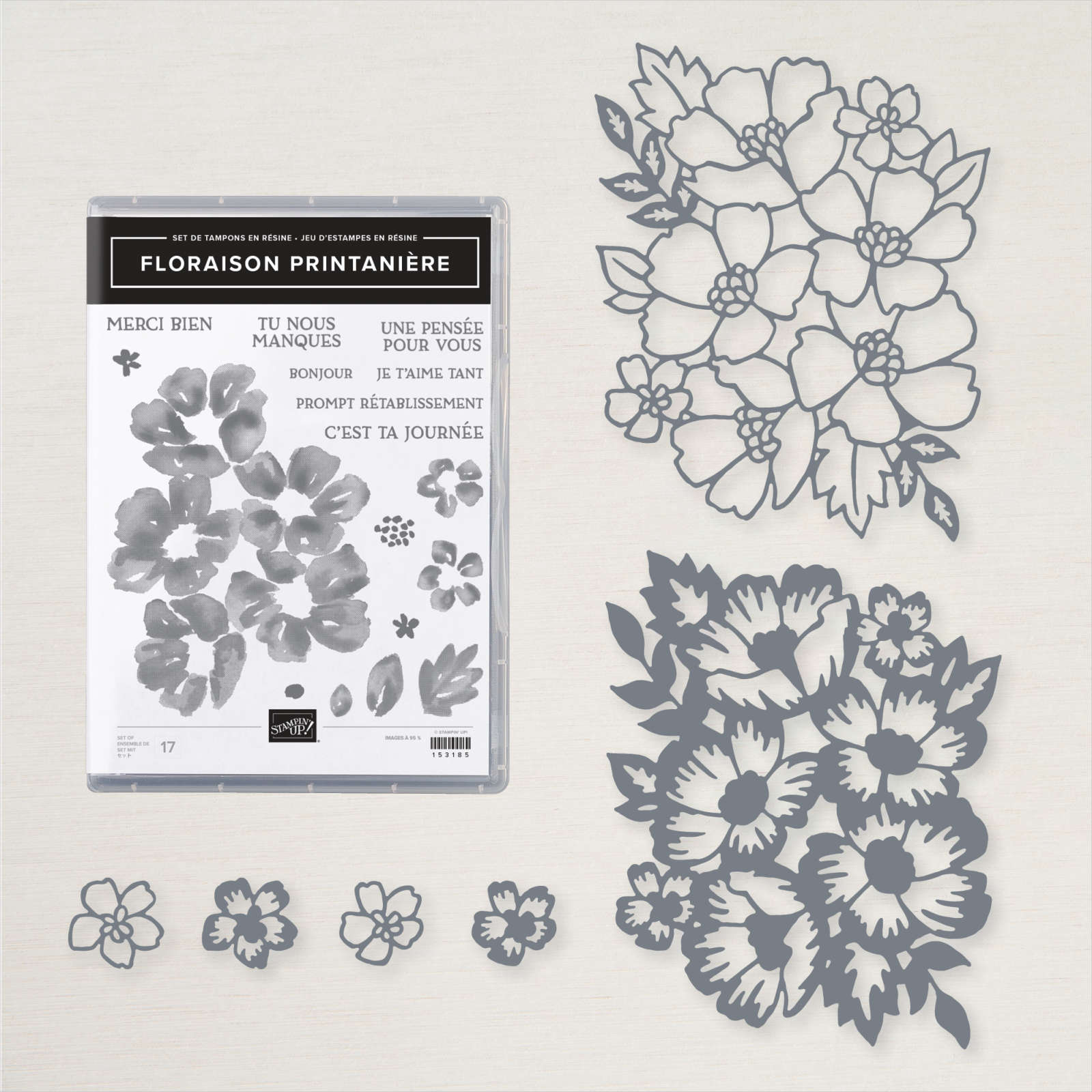 Stampin Up Floraison Printaniere Bundle French Stampin Up Floraison Printaniere Bundle French