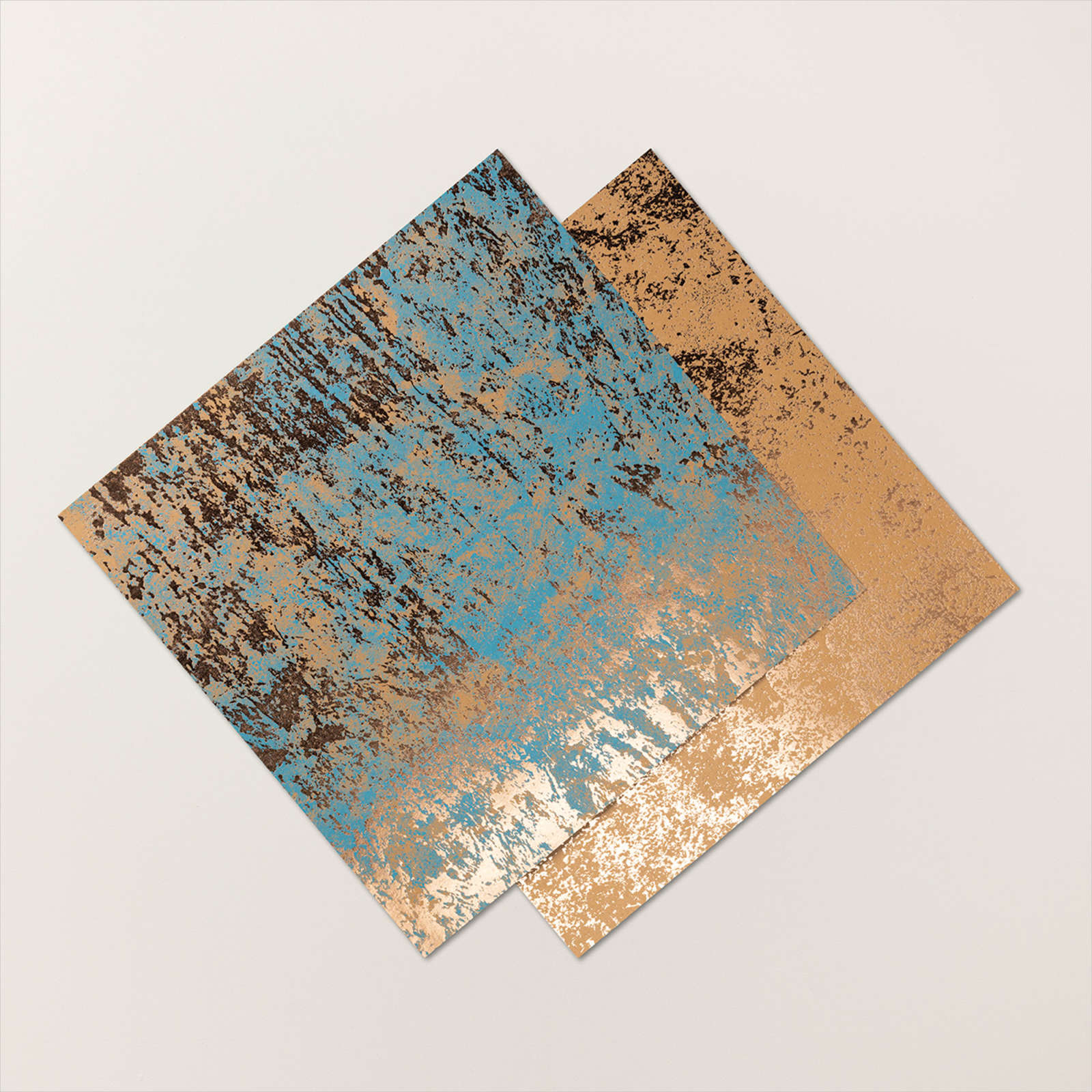 OXIDIZED COPPER 12" X 12" (30.5 X 30.5 CM) SPECIALTY DESIGNER SERIES PAPER