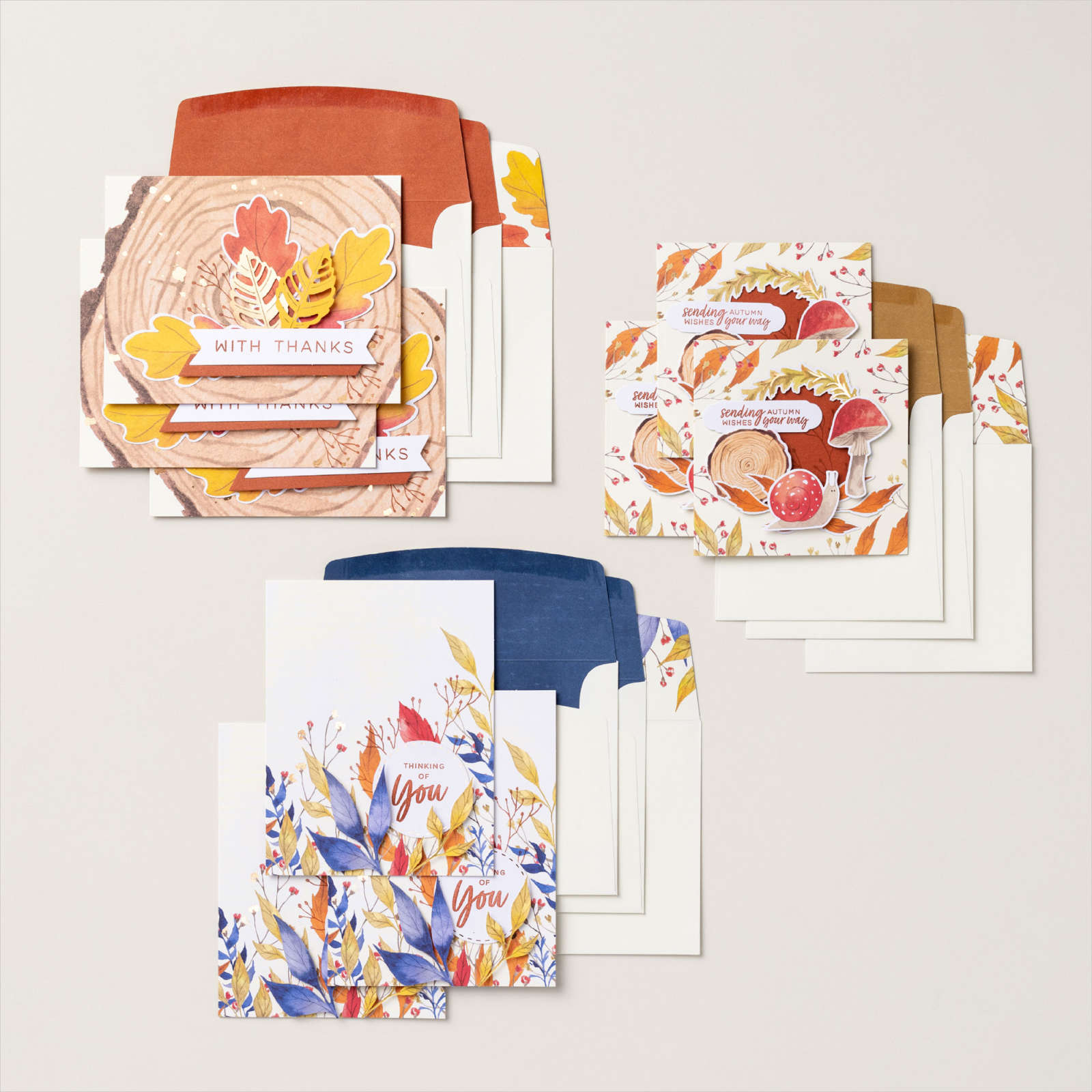 AUTUMN ABUNDANCE PAPER PUMPKIN PAST KIT