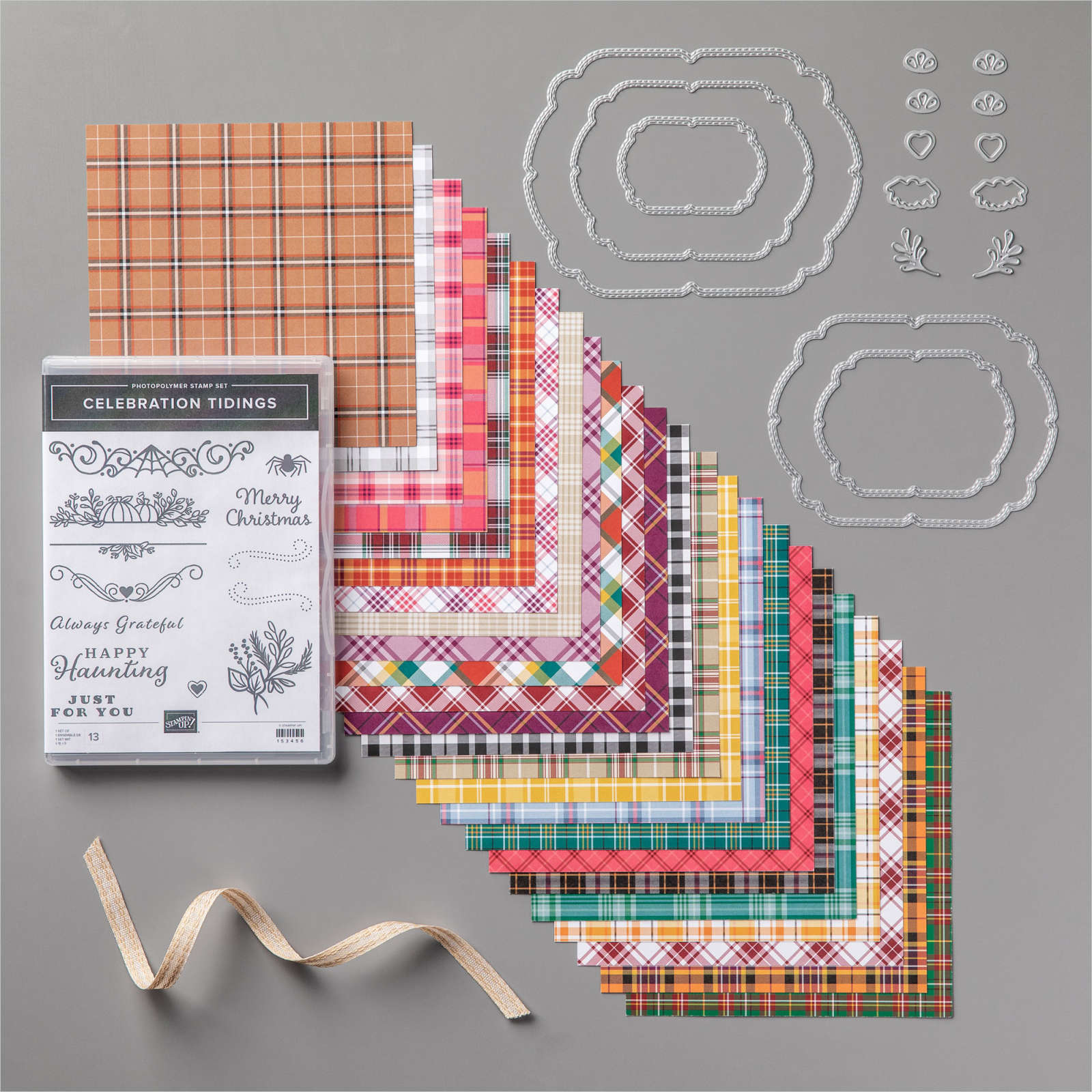 StampinUp! - PLAID TIDINGS-COLLECTIEPAKKET (ENGELS)