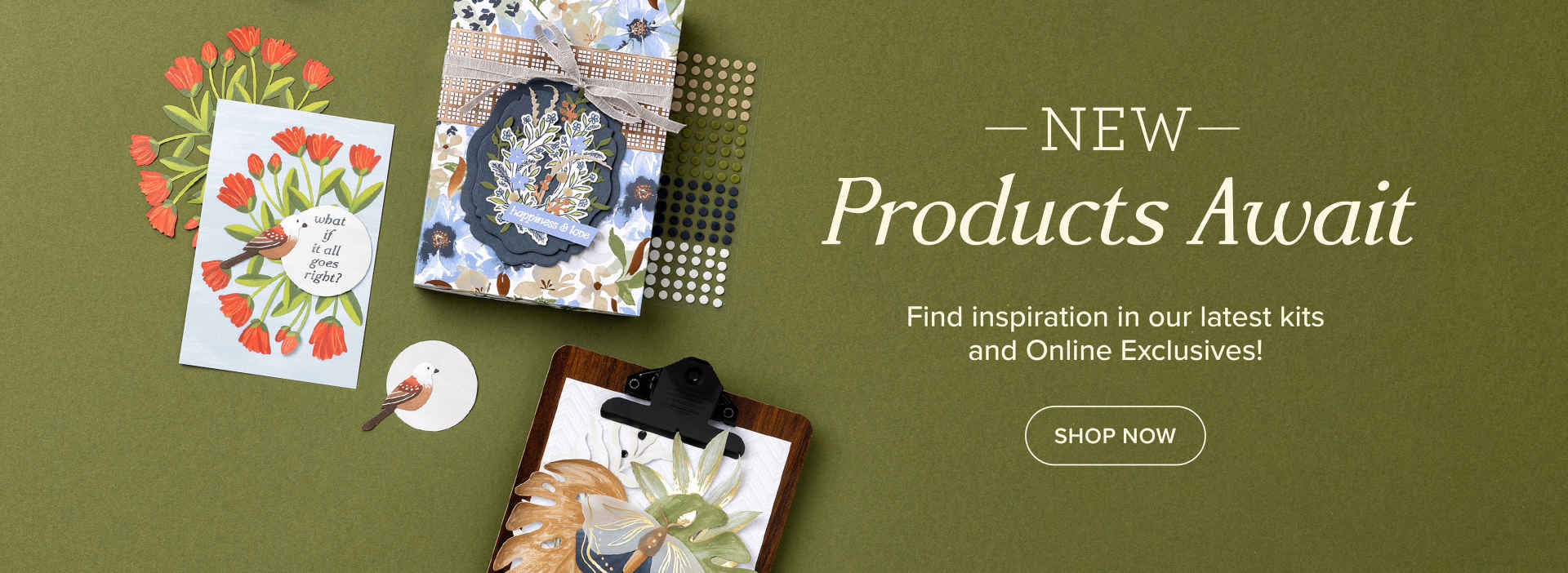Shop For Stamps, Paper, Project Kits, & Other Incredible Products