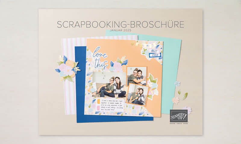 Scrapbooking Broschüre Januar 2025