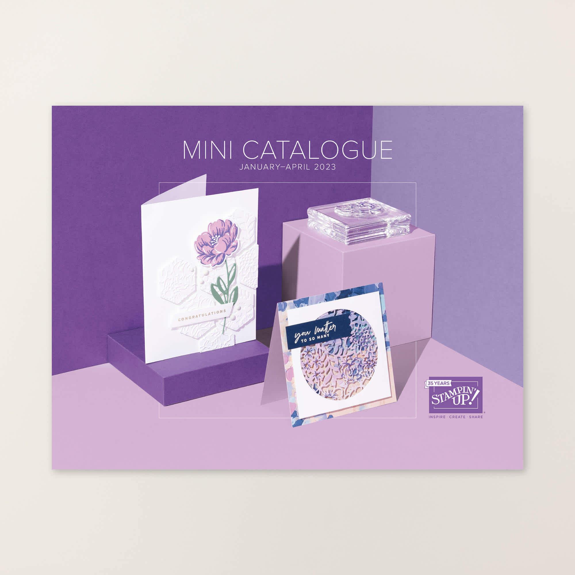 January to April Mini Catalog