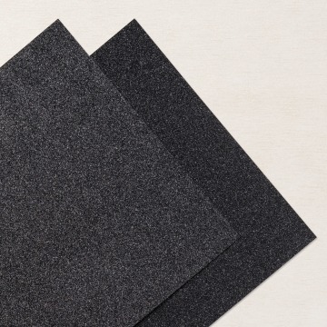 BLACK GLITTER PAPER #153518