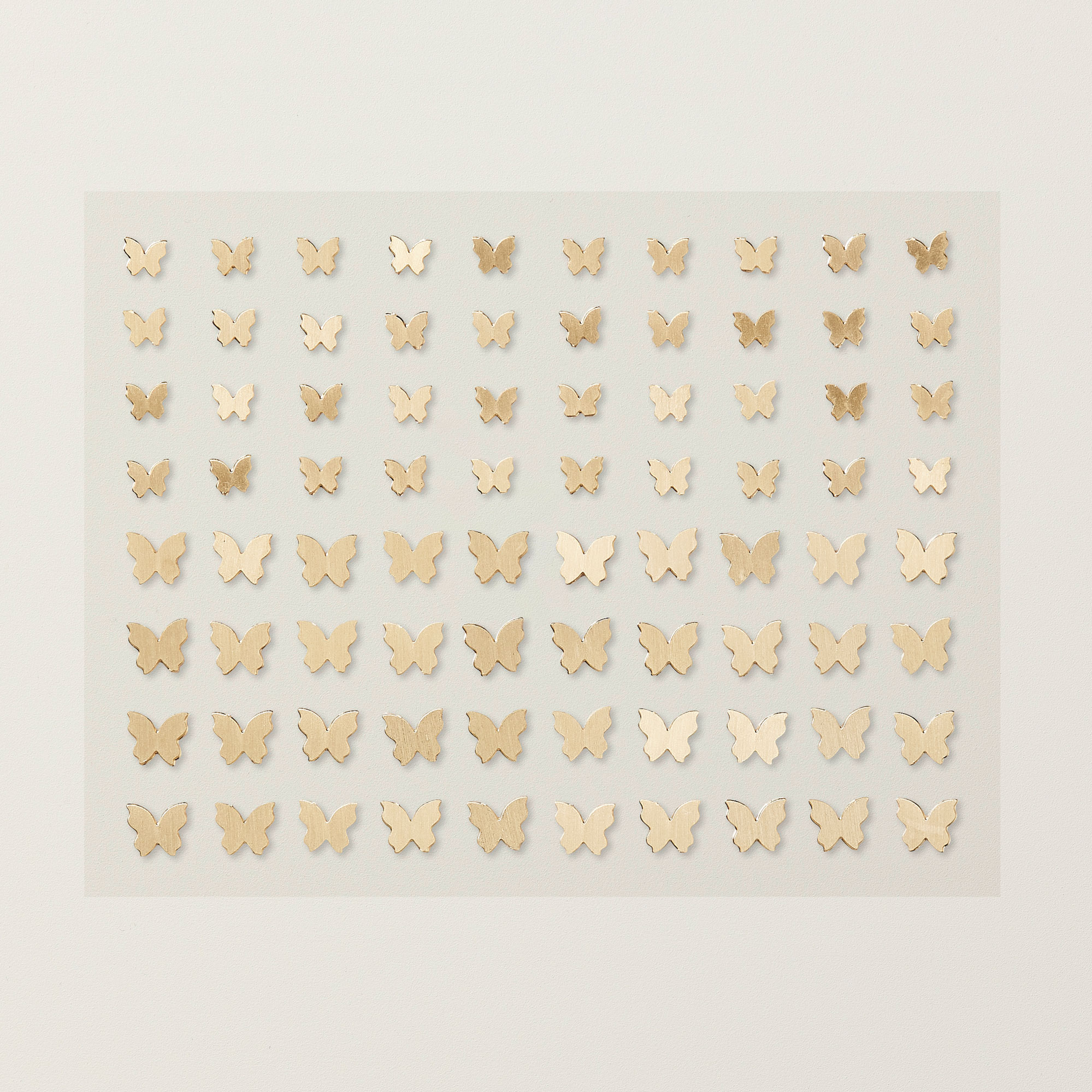 Brushed Brass Butterflies (158136)