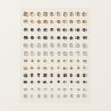 ADHESIVE-BACKED SPARKLE GEMS