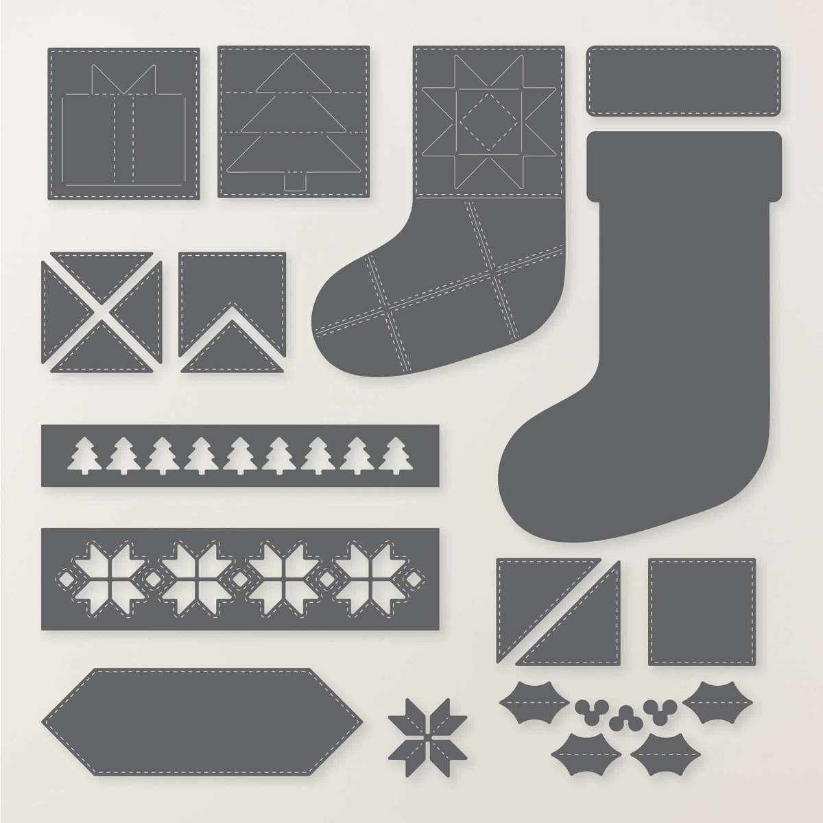 Stitched Stocking Dies | Stampin’ Up!