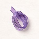 GORGEOUS GRAPE 3/8&quo; (1 CM) SHEER RIBBON