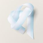 BALMY BLUE/WHITE 1/2&quo; (1.3 CM) VARIEGATED RIBBON