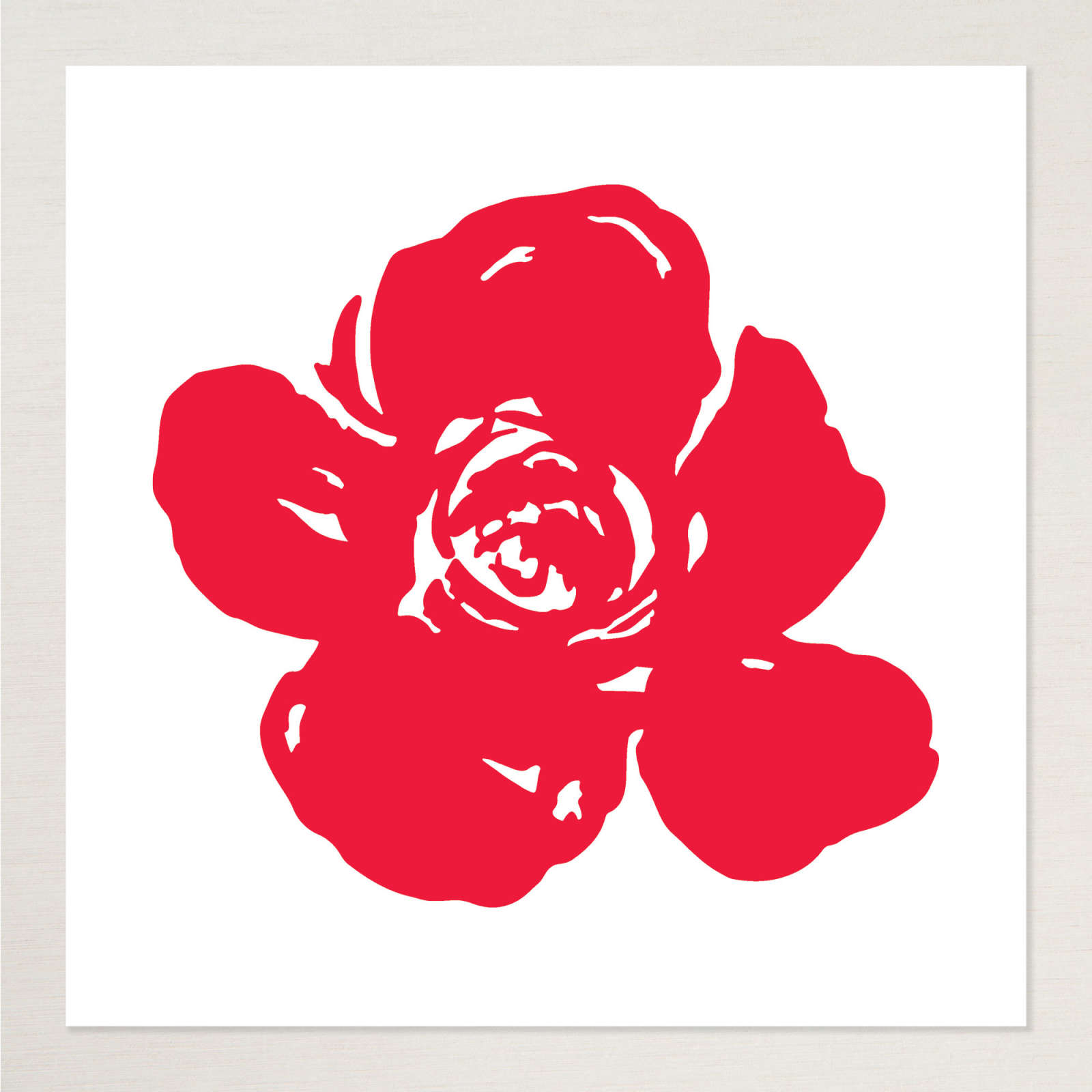 KLASSIEK INKTKUSSEN - POPPY PARADE