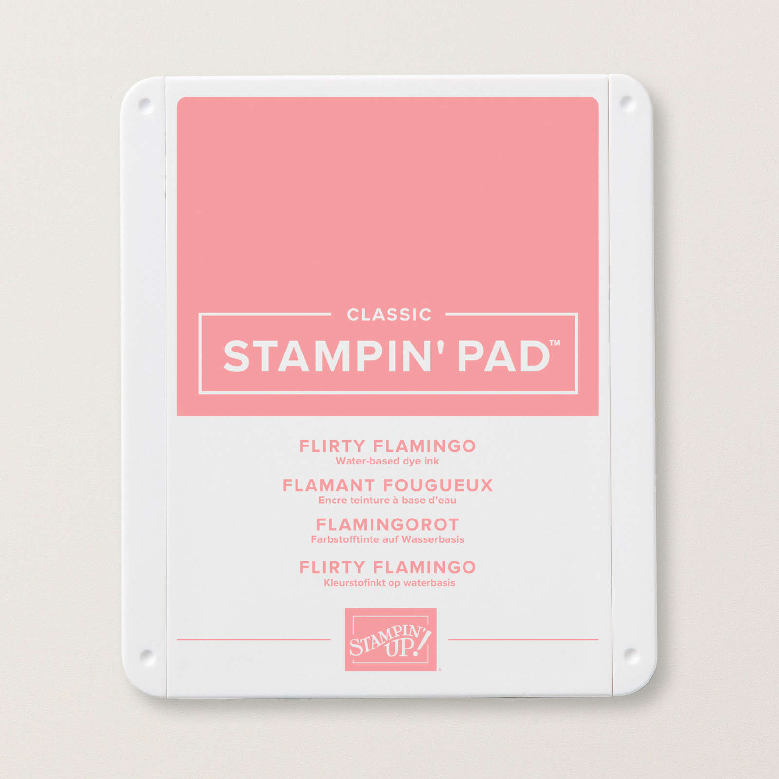 Pink Ink Stamp Pad, Flirty Flamingo Classic Pad