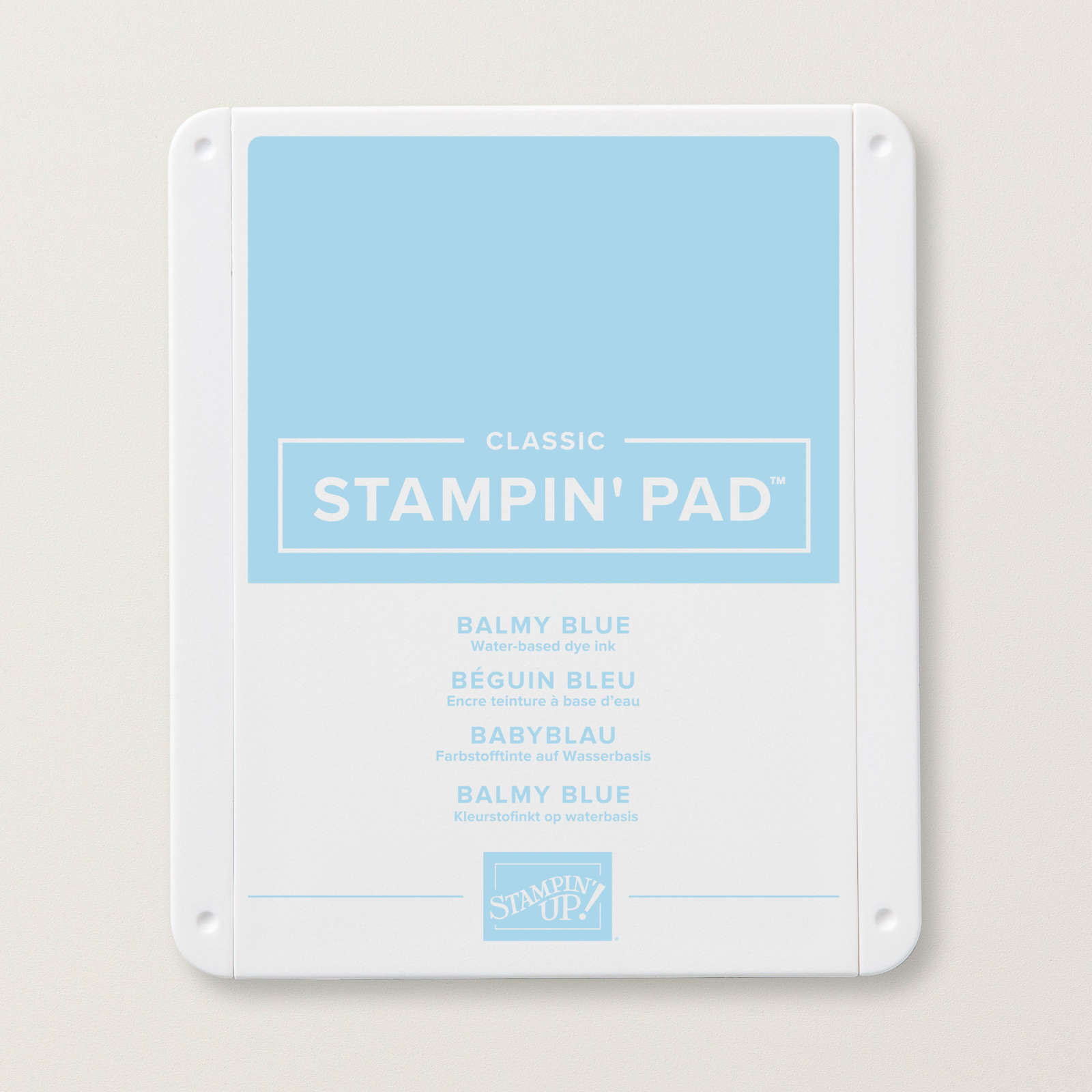 STAMPIN UP Classic Ink Pad Tempting Turquoise Blue New Water Based