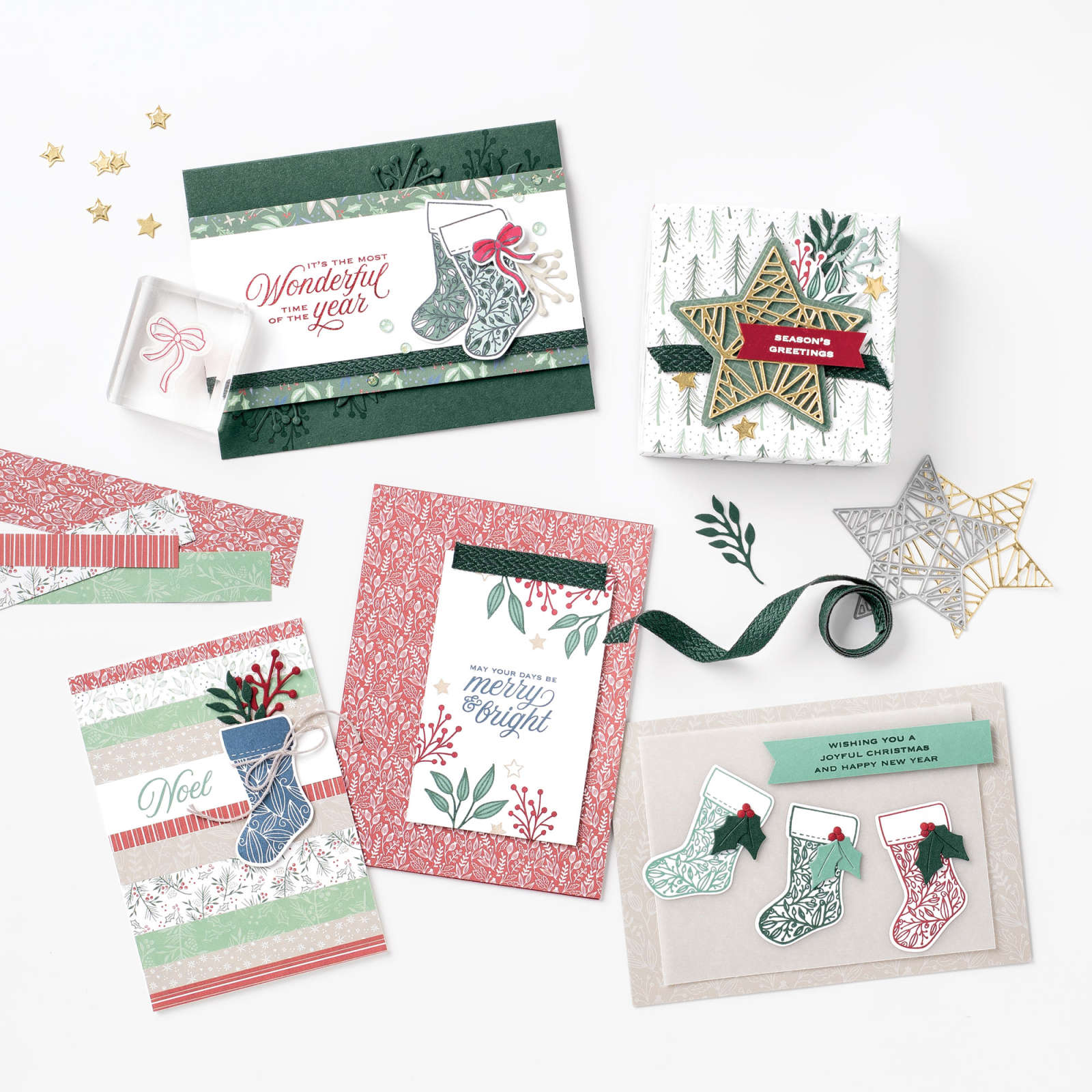 Stampin Up Tidings Trimmings Photopolymer Stamp Set English Stampin Up Tidings Trimmings Photopolymer Stamp Set English