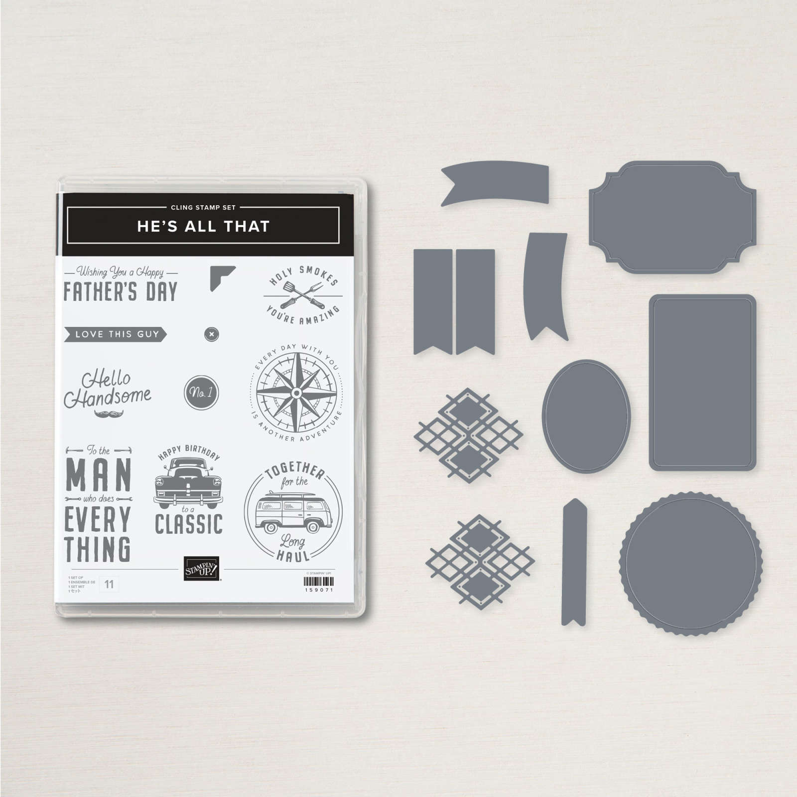 He’s All That Bundle By Stampin' Up!