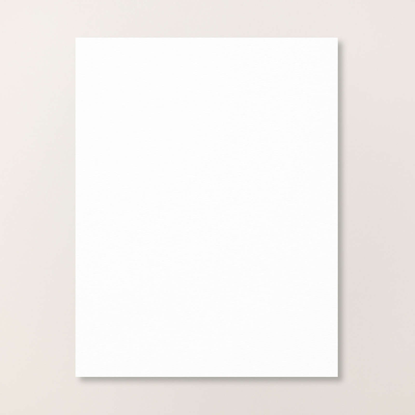 Basic White 8-1/2 x 11 Thick Cardstock by Stampin' Up!