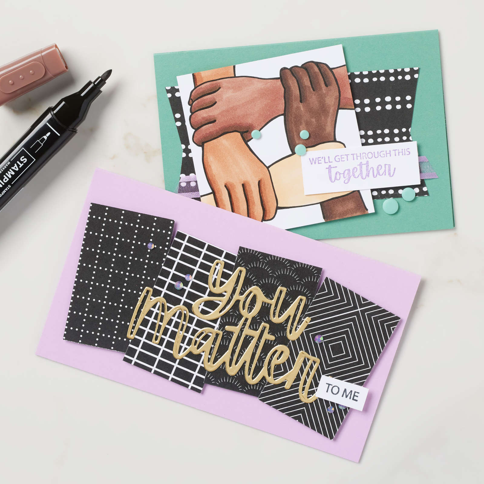 STAMPIN’ BLENDS MEDIUM DEEP COMBO