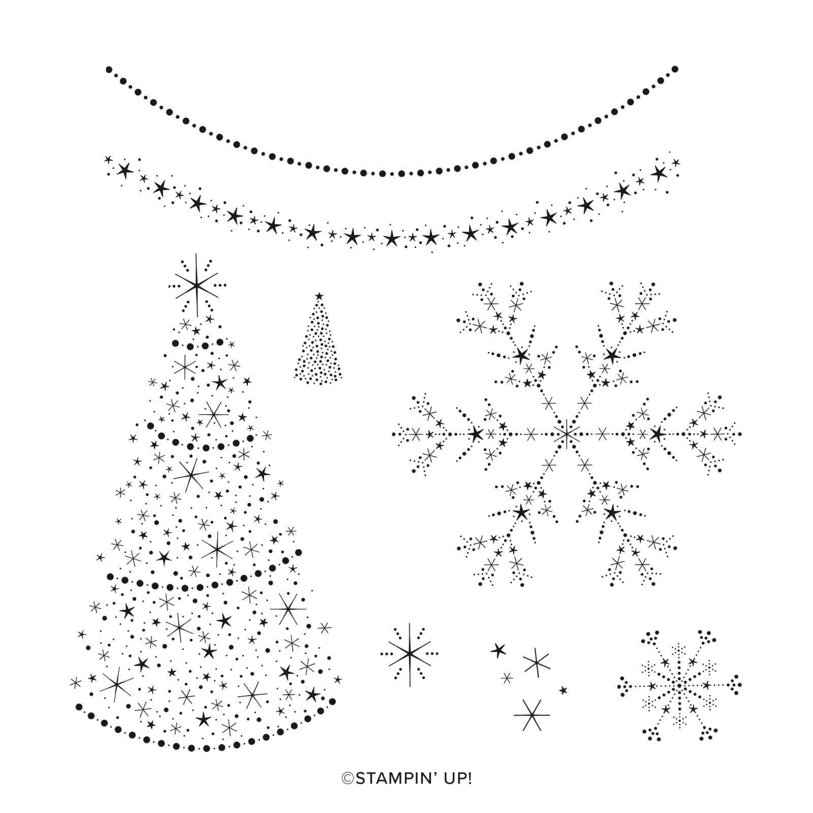 Christmas Lights Stamp Set By Stampin Up 