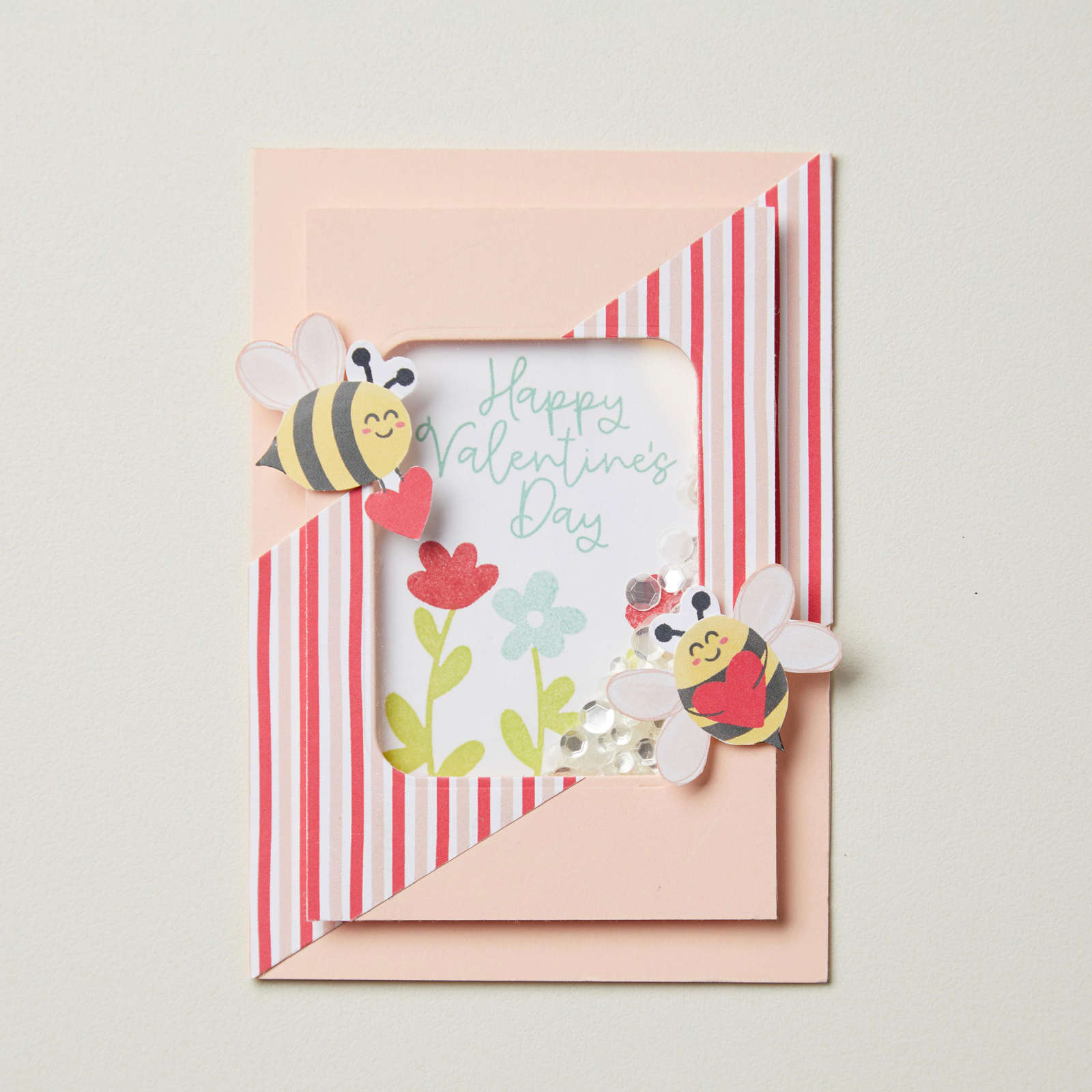 BEE MY VALENTINE PHOTOPOLYMER STAMP SET (ENGLISH)