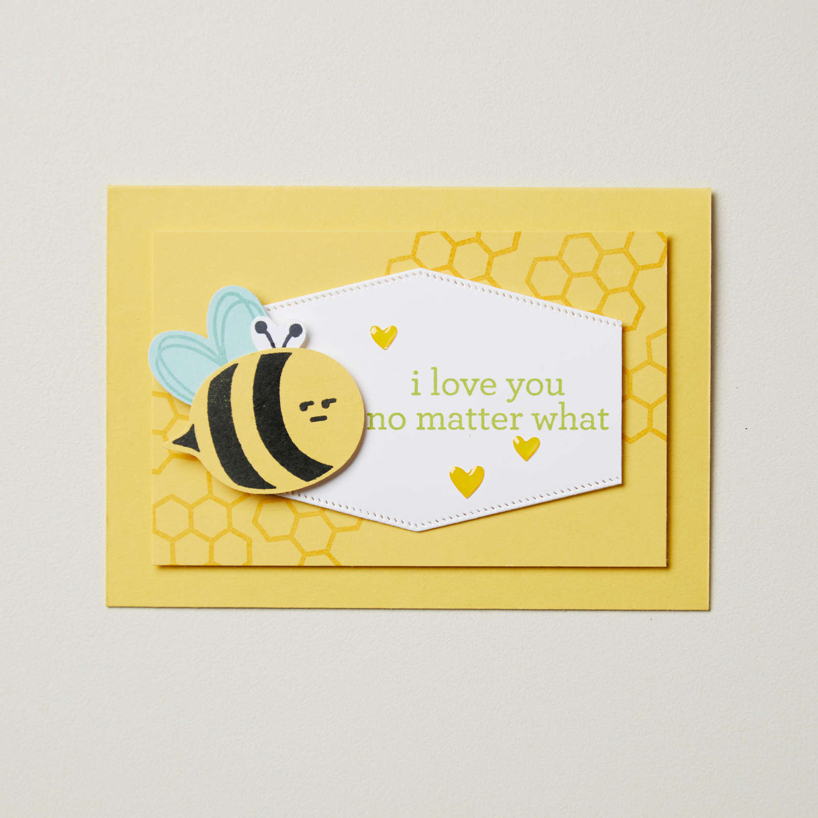 BEE MY VALENTINE PHOTOPOLYMER STAMP SET (ENGLISH)