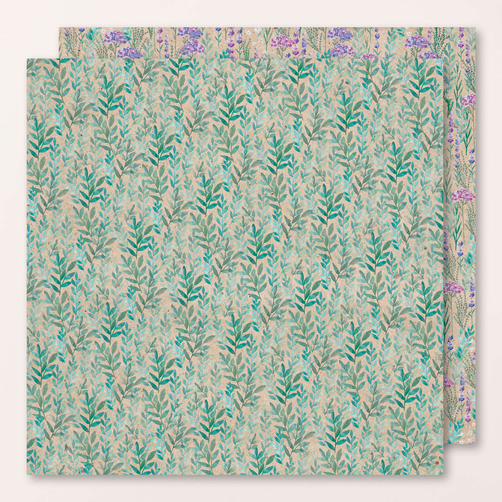 DESIGNERPAPIER 12" X 12" (30,5 X 30,5 CM) LAVENDELBLÜTE