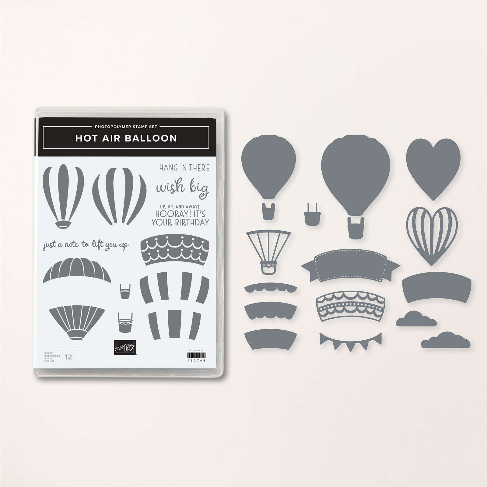 10 x 7-cent Jupiter Hot Air Balloon Air Mail stamps — Magnolia Postage