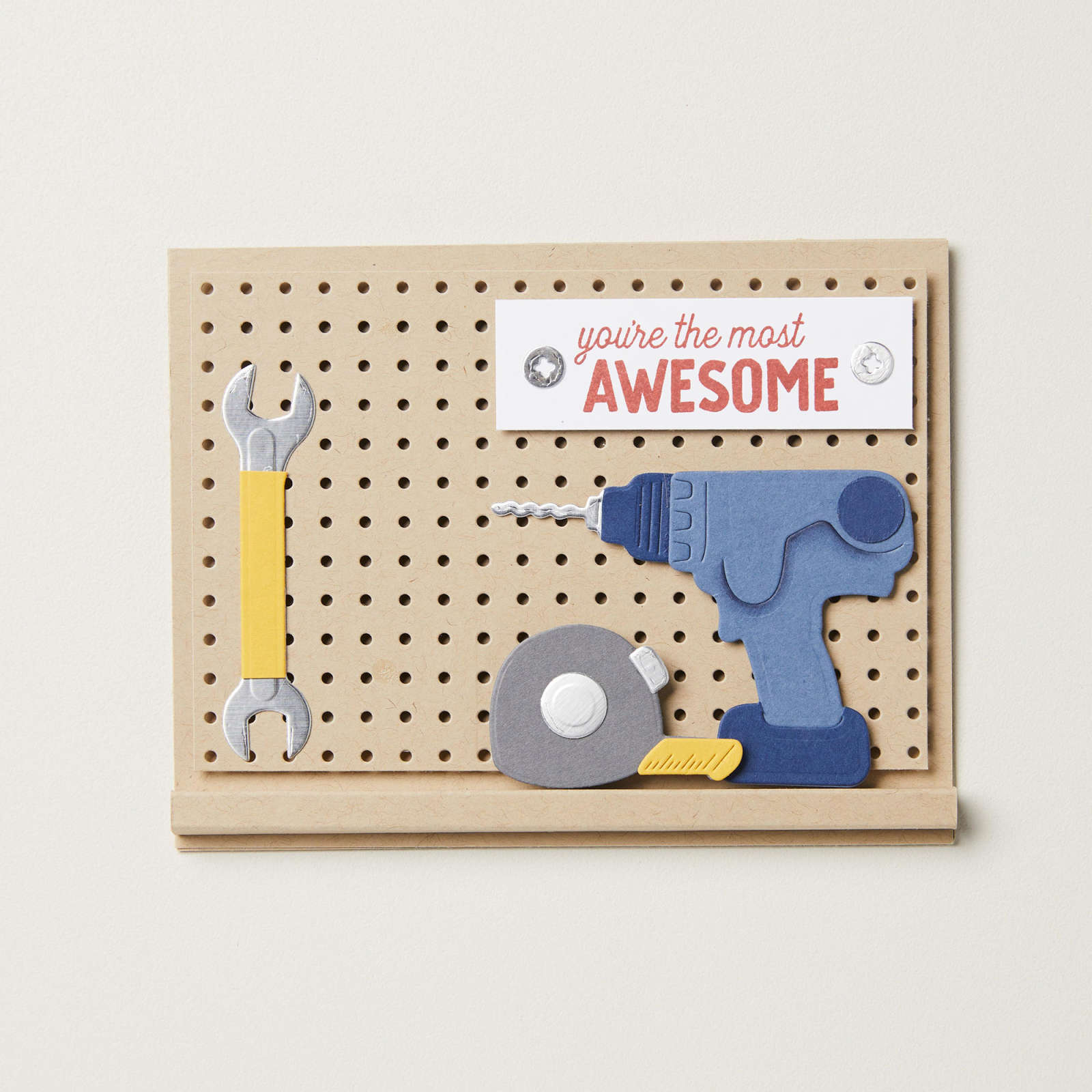 TRUSTY TOOLS PHOTOPOLYMER STAMP SET (ENGLISH)