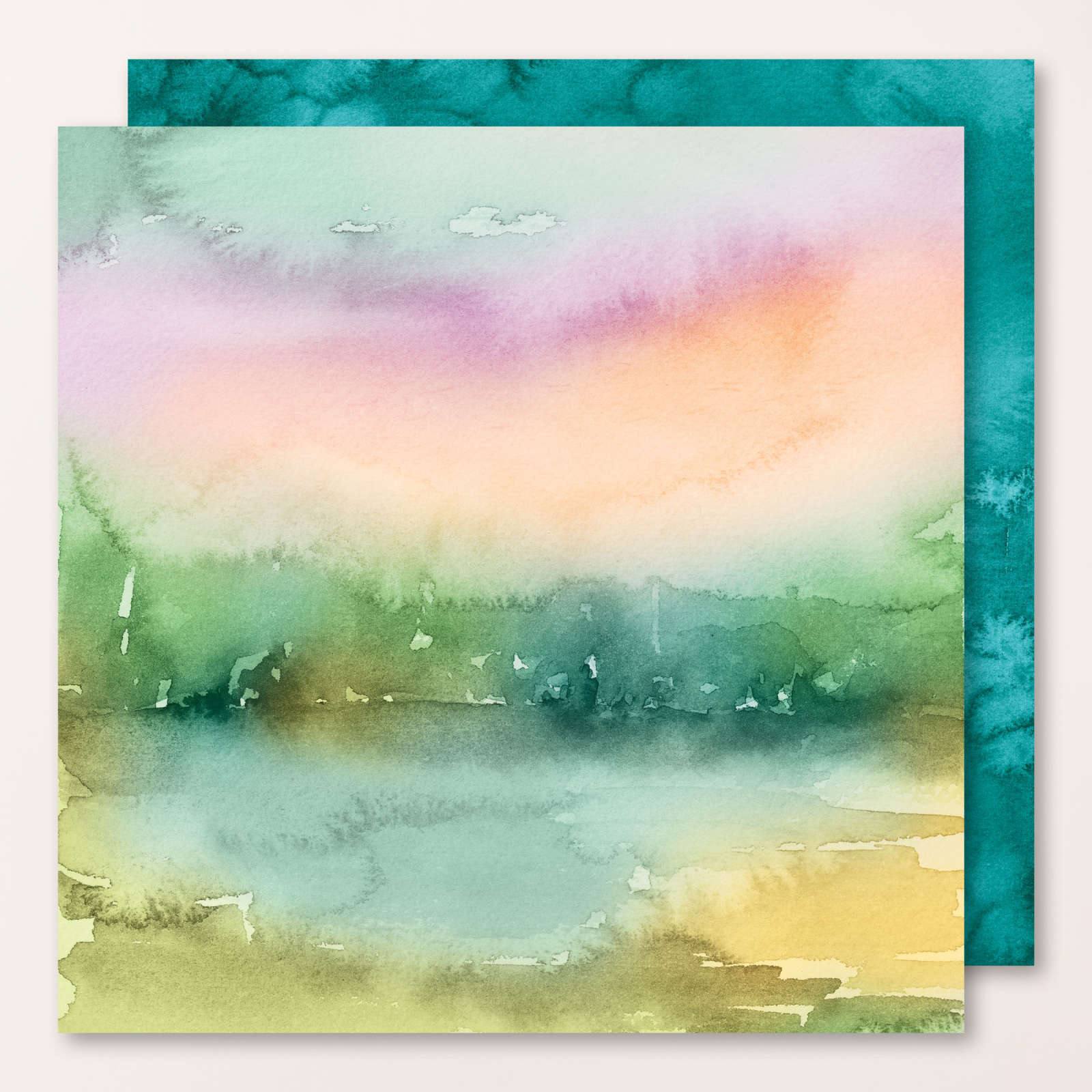 THOUGHTFUL JOURNEY 6" X 6" (15.2 X 15.2 CM) DESIGNER SERIES PAPER