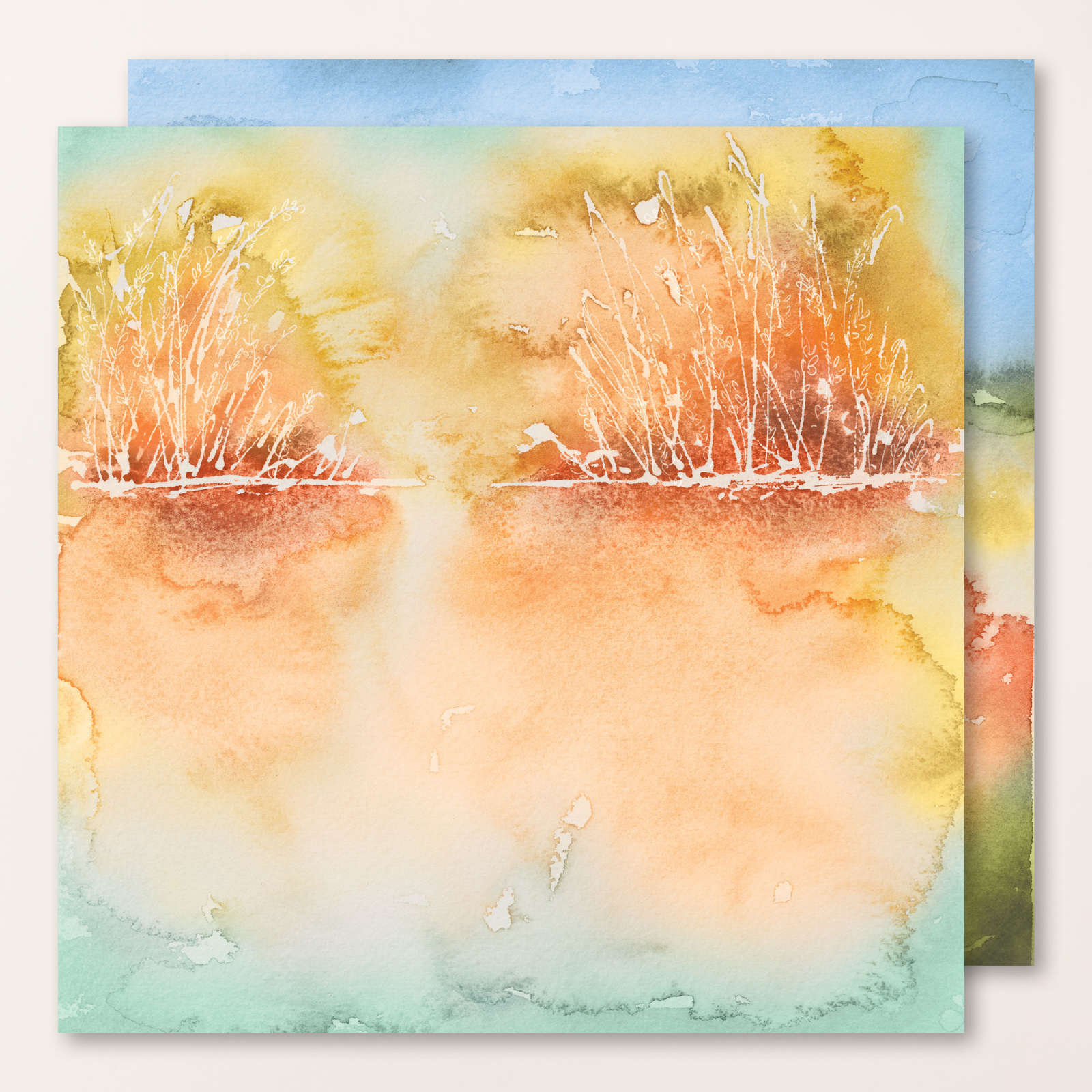 THOUGHTFUL JOURNEY 6" X 6" (15.2 X 15.2 CM) DESIGNER SERIES PAPER