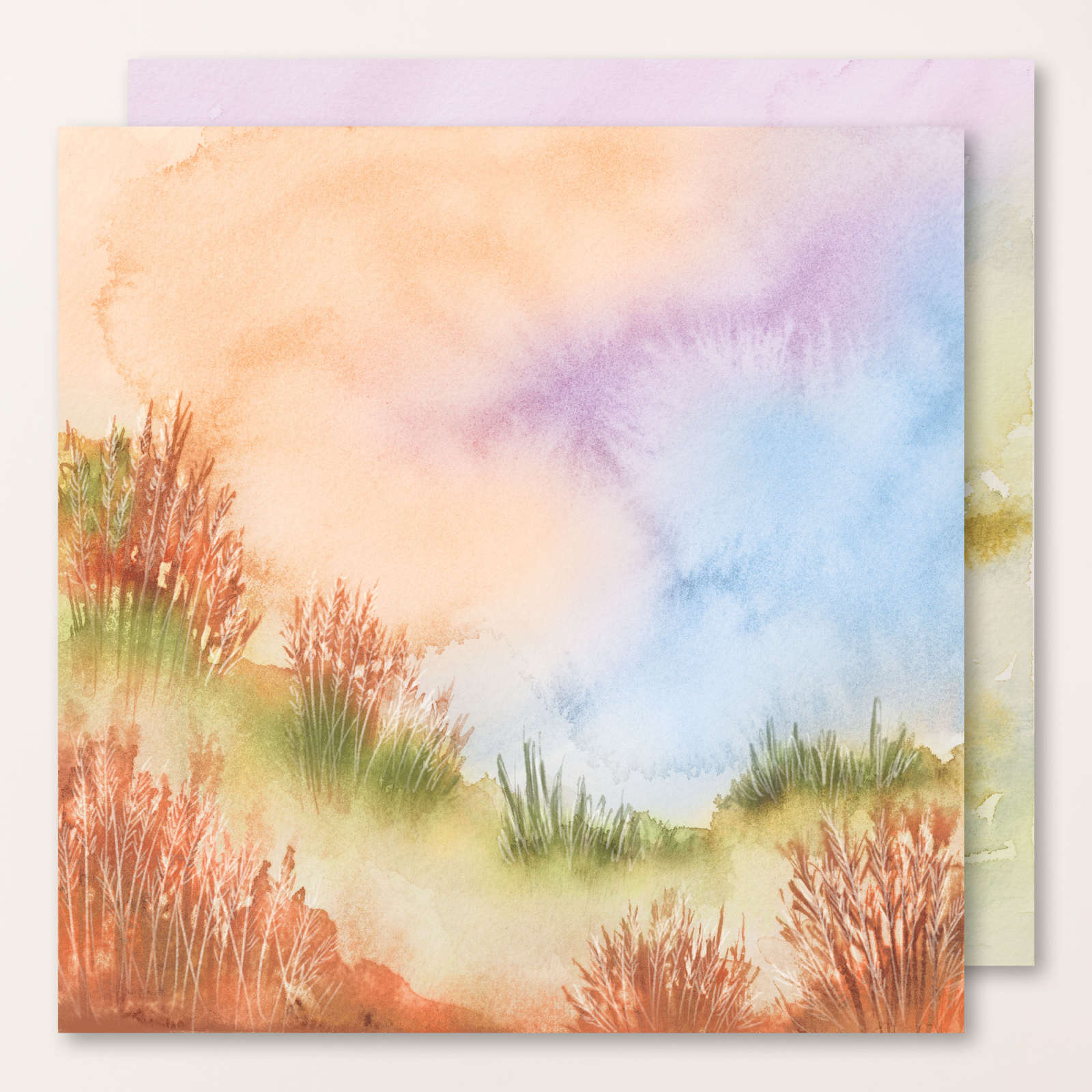 THOUGHTFUL JOURNEY 6" X 6" (15.2 X 15.2 CM) DESIGNER SERIES PAPER