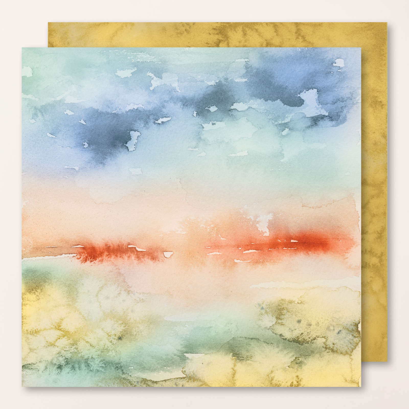 THOUGHTFUL JOURNEY 6" X 6" (15.2 X 15.2 CM) DESIGNER SERIES PAPER